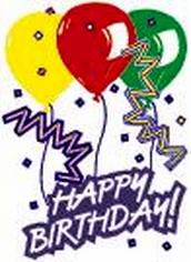 birthday baloons