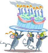 cake and mice